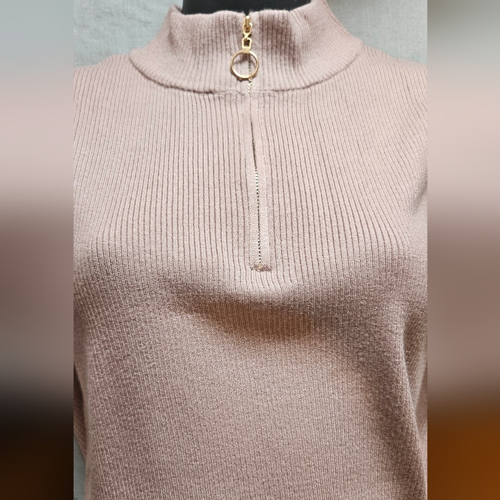 NWOT IMILY Bela Womens Summer Zipper Knit Crop Tops Sweater Tank